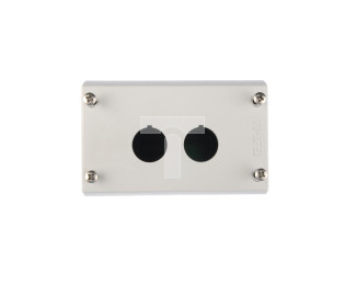 Obudowa kasety 2-otworowa 22mm szara IP67 M22-I2 216537
