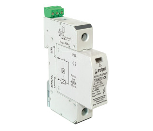 Ogranicznik klasa I B+C Typ 1+2 1P 125kA 1,4kV 275V wymienna wkładka RPBC-12.5/280/1R 2612873