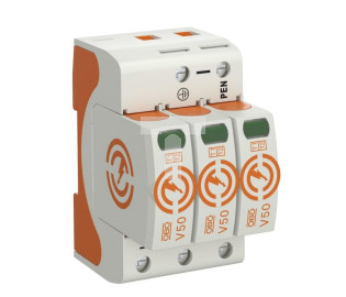 Ogranicznik przepięć B+C Typ 1+2 3P 12,5kA 280V V50-3-280 5093511