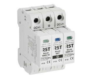 Ogranicznik przepięć B+C Typ 1+2 DC, RST Solar PV T1+T2 G 1000V DC 641402
