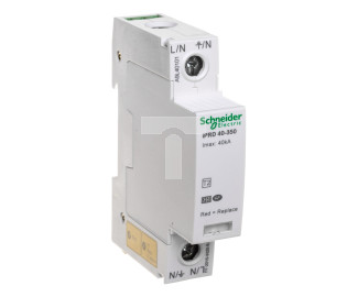 Ogranicznik przepięć C Typ 2 1P 40kA 350V iPRD-40r-40kA-350V-1P A9L40101