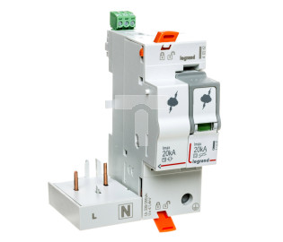 Ogranicznik przepięć C Typ 2 1P+N 20kA 1,7kV blokowy ON 300 412262