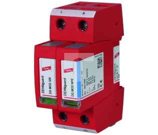 Ogranicznik przepięć C Typ 2 2P 20kA 1,5kA DEHNguard M TT 2P 275 952110