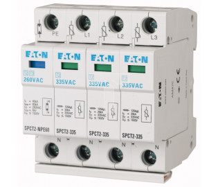 Ogranicznik przepięć C Typ 2 4P 20kA 1,4kV SPCT2-335-3+NPE 167622