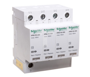 Ogranicznik przepięć C Typ 2 4P 65kA 1,5kV 350V iPRD-65r-65kA-350V-4P A9L65401