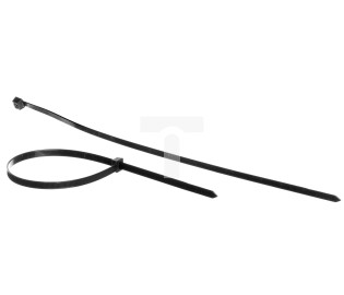 Opaska kablowa 7,5mm 380mm czarna UV 380/7,5 OZC 75-380 25.140 /50szt./