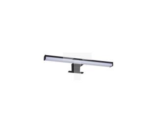 Oprawa meblowa liniowa łazienkowa 8W LED ASTIM IP44 8W-NW-B czarna 680lm 4000K 34930