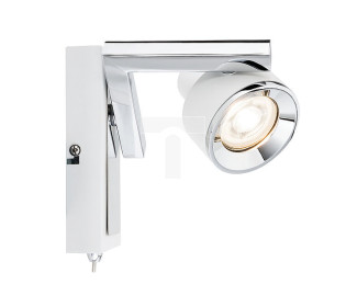 Oprawa punktowa Turn maks 1x10W GU10 biały/chrom 230V metal/tworzywo PL66674