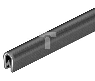 Osłona krawędzi korytek kablowych czarna KSB 2 PVC 6072909 /10m/