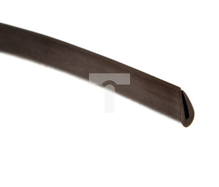 Osłona krawędzi z PCV czarna OKU 1/0,5 E01PK-01060100100 /50m/