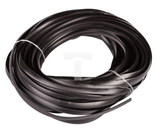 Osłona krawędzi z PCV czarna OKU 4/2 E01PK-01060100700 /25m/