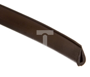 Osłona krawędzi z PCV czarna OKU 5/2,5 E01PK-01060100900 /25m/