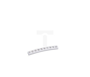 Oznacznik DK 2/Z5 /11-20/ biały 89279006 (100szt.)