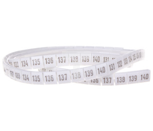 Oznacznik biały cyfra DK 3/Z6 /131-140/ 89214006 /100szt./