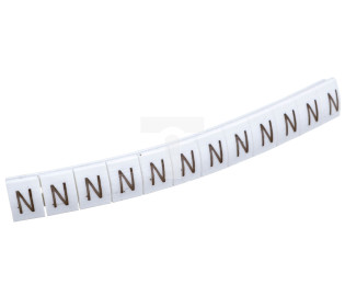 Oznacznik biały symbole DK 1/Z5 /N/ 89296006 /100szt./