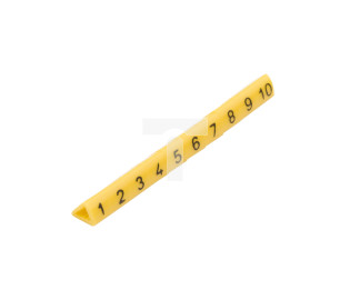 Oznacznik przewodów OZ-1/1-10 żółty E04ZP-01020201100 (100szt.)