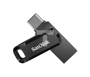 Pendrive SanDisk Ultra Dual GO SDDDC3-128G-G46 (128GB USB 3.0, USB-C kolor czarny)