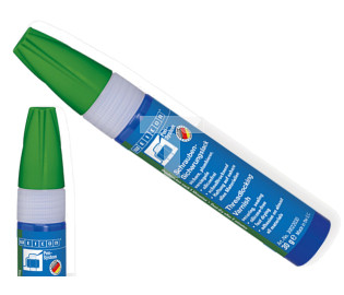 Plomba bezpieczeństwa do śrub lakier zielony 30g / Lakier na plomby / plombownica zielona 30g / WEICON 30022030
