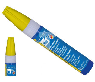 Plomba bezpieczeństwa do śrub lakier żółty 30g / Lakier na plomby / plombownica żółta 30g / WEICON 30021030