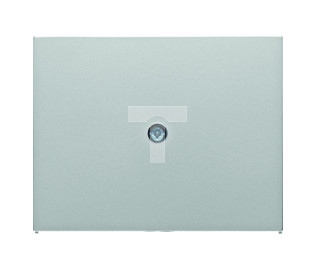 Płytka czołowa do przyłącza kablowego Berker K.5 alu 10057003