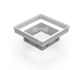 Podstawa 300x300x120mm obudowy złącza kontrolnego do gruntu PCV 50.B /95020108/