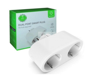 Podwójne Smart Gniazdko WiFi 16A R6073 WOOX