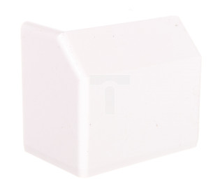 Pokrywa końcowa kanału LH 60x40mm kremowo-biała 8651