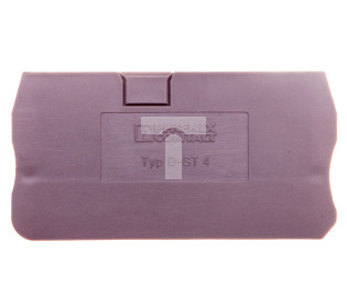 Pokrywa zamykająca 2,2x55,9x29mm szara D-ST 4 3030420