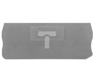 Pokrywa zamykająca 2,2x71x29mm szara D-ST 4-TWIN 3030491