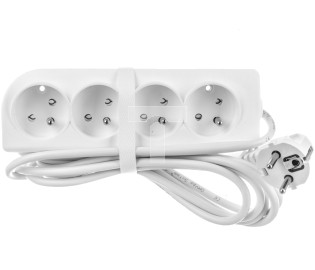 Przedłużacz ECONOMIC 4-gniazda z/u 3m /H05VV-F 3x1/ EPS-403