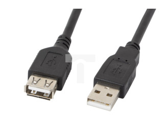 Przedłużacz USB 2.0 High Speed 3m LANBERG CA-USBE-10CC-0030-BK