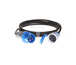 Przedłużacz adapter CAMPING 16A 3P 1x230V EXTREM 3x2,5 H05RR-F 15m IP44 PS-CMP1M/44/15M/3X2,5/H05RR-F