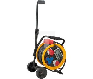 Przedłużacz bębnowy Brobusta CEE 2FI IP44 30m CEE 400V/32A, 400V/16A 3x230V H07RN-F5G4 1319214
