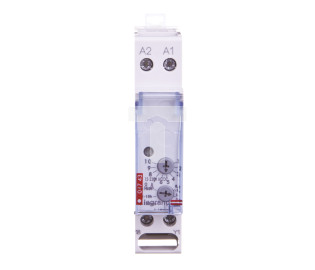 Przekaźnik czasowy 1P 8A 0,1sek-100h 12-230V AC/DC opóźnione wyłączenie RC332 004743