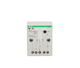 Przekaźnik czasowy 1Z 10A 1-15min 230V AC opóźnione odpadanie PO-405 230V
