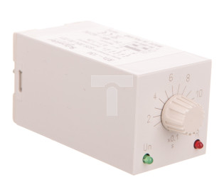 Przekaźnik czasowy 2P 5A 0,1sek-1,2sek 24-48V AC/DC praca cykliczna RTX-134 24/48 1,2 sek