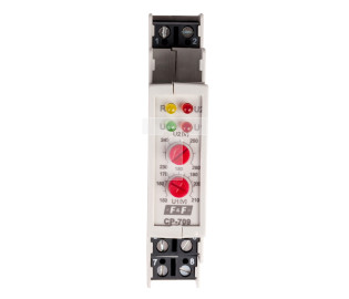 Przekaźnik kontroli napięcia 1-fazowy 1P 16A 150-210V/230-260V AC CP-709