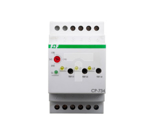 Przekaźnik kontroli napięcia 3-fazowy 3x(50-450V)+N 3Z 8A 170-210V AC CP-734