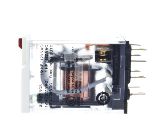 Przekaźnik miniaturowy 2P 12A 230V AC AgNi RXM2AB2P7