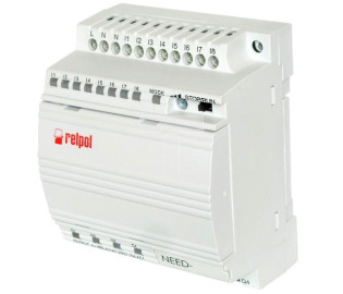 Przekaźnik programowalny 12V DC 8we, 4wy bez wyświetlacza NEED-12DC-01-08-4R 856567