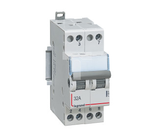 Przełącznik modułowy 2P 32A 400V 412901