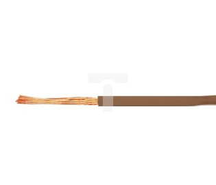 Przewód bezhalogenowy H07Z-K 1x4 brązowy 51789 /100m/
