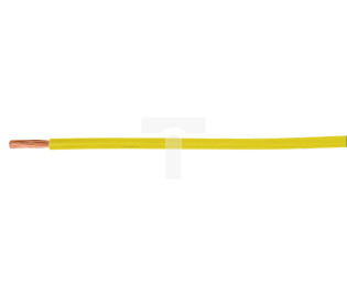 Przewód instalacyjny H05V-K (LgY) 0,5 żółty /100m/