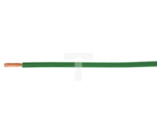 Przewód instalacyjny H05V-K (LgY) 1 zielony /100m/