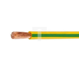 Przewód instalacyjny H07V-K (LgY) 16 żółto-zielony /100m/