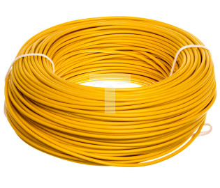 Przewód instalacyjny H07V-K (LgY) 2,5 żółty /100m/
