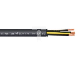 Przewód sterowniczy BiT 500 BLACK FR 2x1,5 300/500V SB1893 klasa Eca /bębnowy/