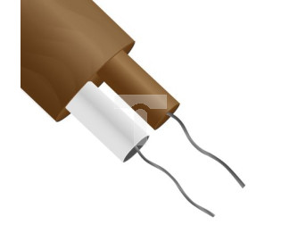 Przewód termoparowy T, -75 → +260 C., dł. 25m, izolacja: PTFE, 1-żyłowy, RS PRO