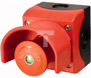 Przycisk bezpieczeństwa do rozłącznika p.poż SOL30-SAFETY 1Z 1R M22-SOL-PVT45PMPI11Q 150644