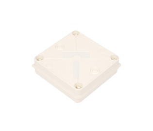 Puszka n/t hermetyczna pusta 135x135x42mm IP55 biała PK-3 0251-00